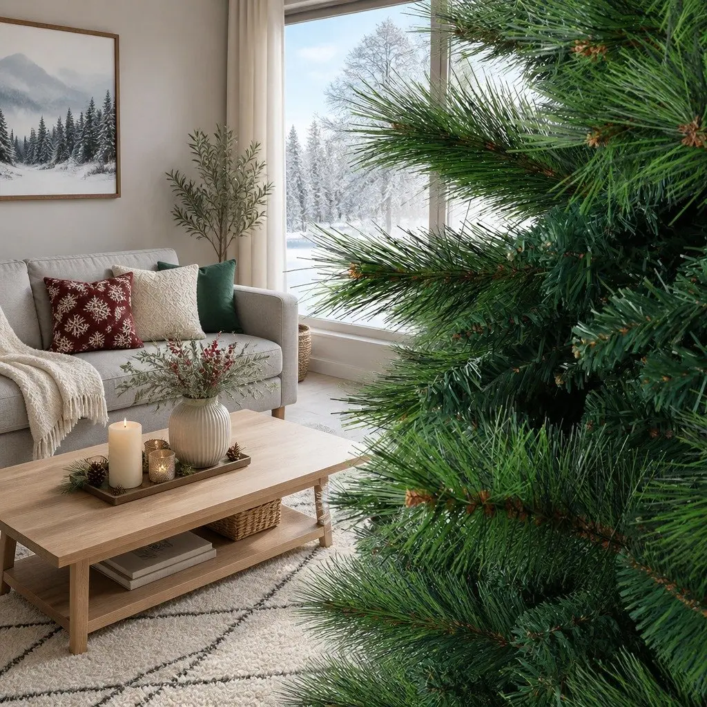 1.8M Green Christmas Tree with 1024 PVC Tips