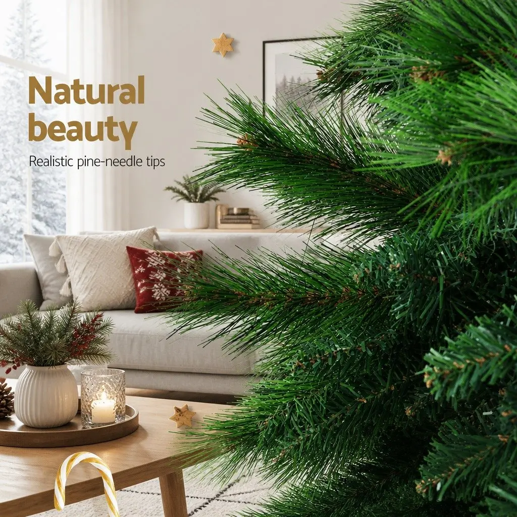1.8M Green Christmas Tree with 1024 PVC Tips