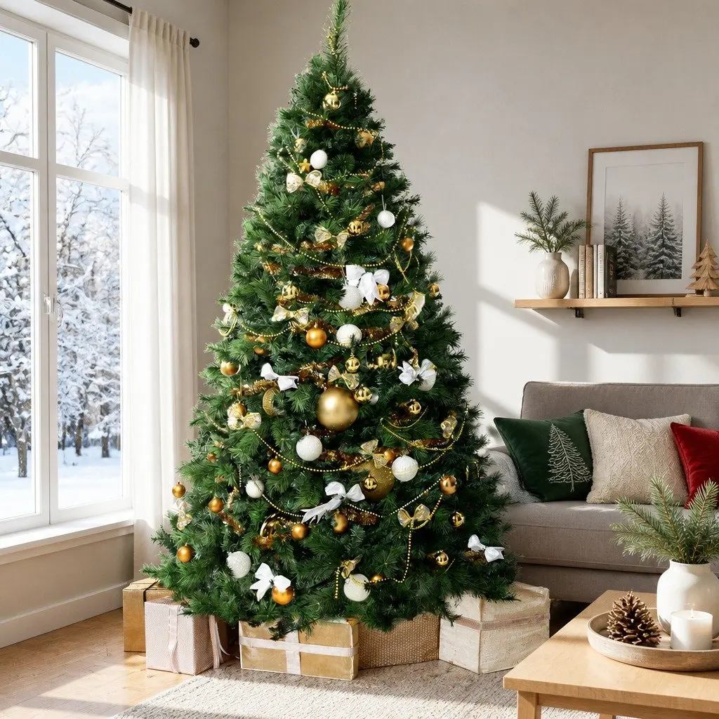 1.8M Green Christmas Tree with 1024 PVC Tips