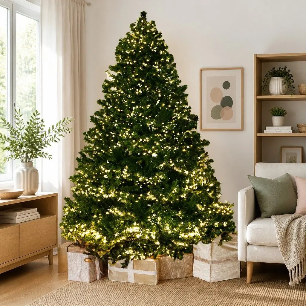 1.8M Pre-lit Christmas Tree with 1980 LEDs