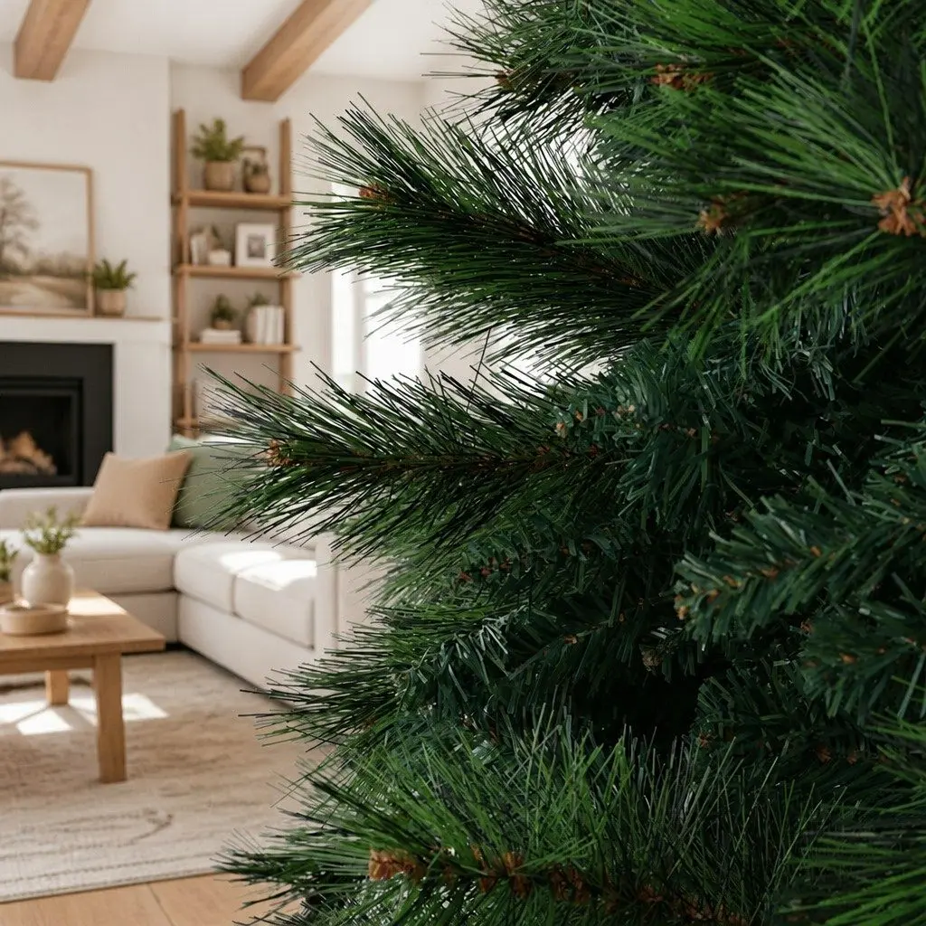 2.4M Green Christmas Tree with 2100 Tips