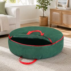 Premium Green Christmas Garland Wreath Storage Bag 90cm