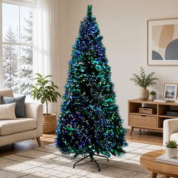 Durable 6FT Green Optic Fibre LED Christmas Tree