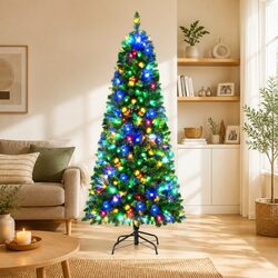 Quality Pre-lit Christmas Tree 1.8M with 200 LED Lights