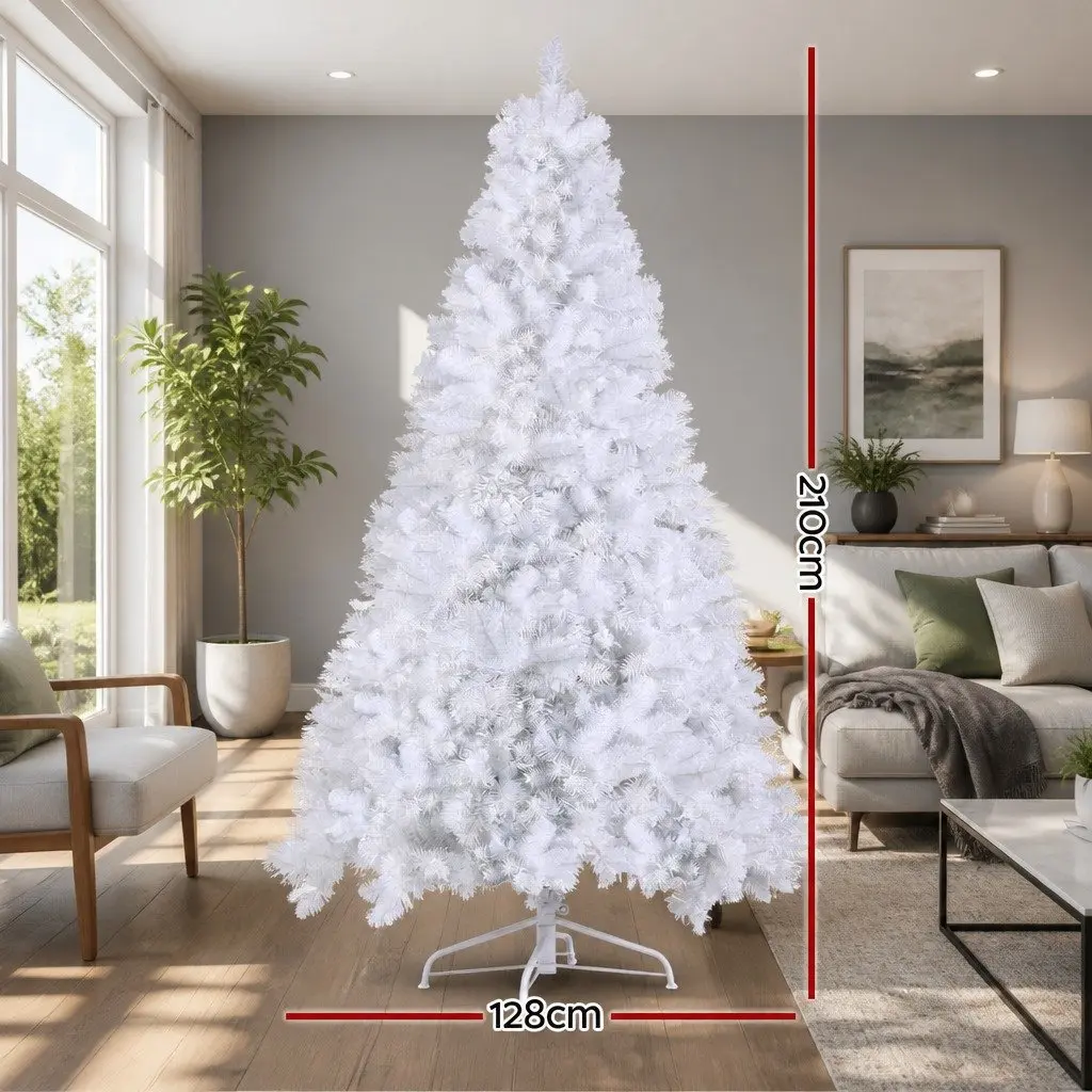 2.1m Christmas Tree with 1310 Tips & RGB LED Lights