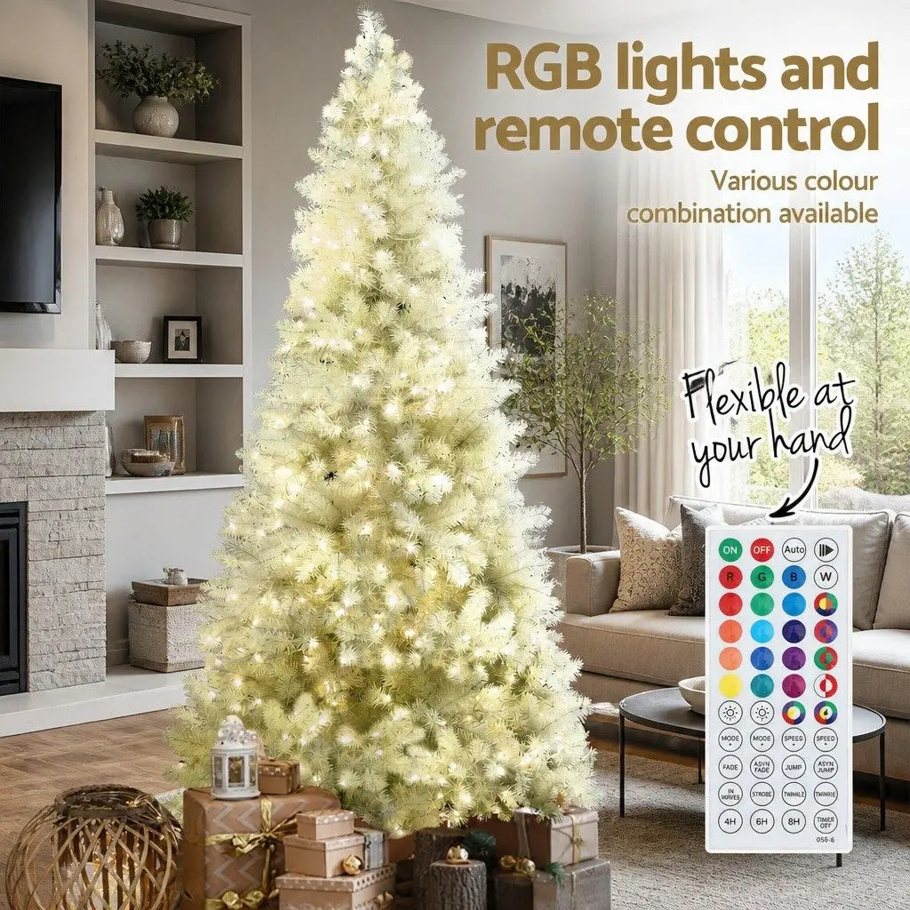 2.1m Christmas Tree with 1310 Tips & RGB LED Lights