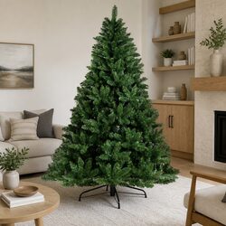 Premium 9FT Green Christmas Tree with Metal Stand