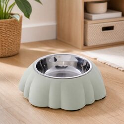 High-Quality 2-in-1 Pet Bowl with Stainless Steel Insert