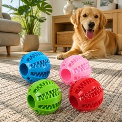 Durable Interactive Treat Ball for Dogs and Pets