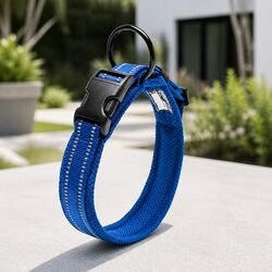 Durable Reflective Dog Collar with Locking Clip