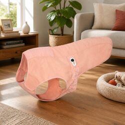 Durable Dog Winter Coat in Dusty Pink 2XS