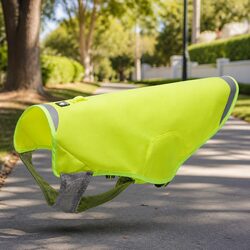 High Visibility Reflective Dog Track Jacket - Waterproof S