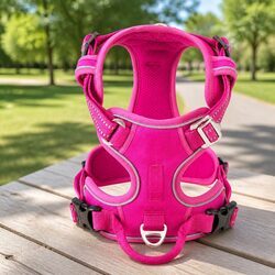 Duraflex No Pull Dog Harness in Pink for Large Breeds