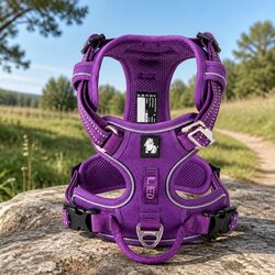 Premium No Pull Dog Harness with Reflectors for Comfort
