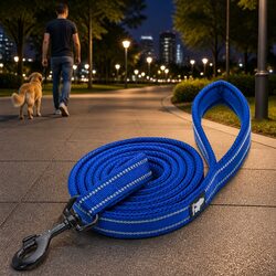 Durable Reflective Dog Leash 2m Lightweight Nylon XS