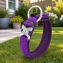 Active Puppy Collar in Purple 3XL with Reflective Elements