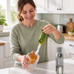 Cup Cleaning Brush Multi-Purpose Three-in-One Gap Cleaner Tool Set