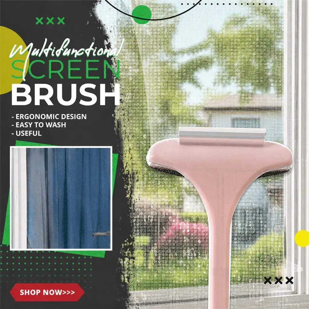 Window Cleaning Brush PP Blue