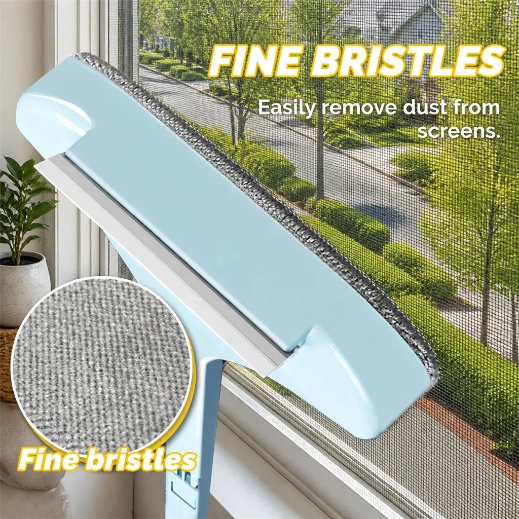 Window Cleaning Brush PP Blue