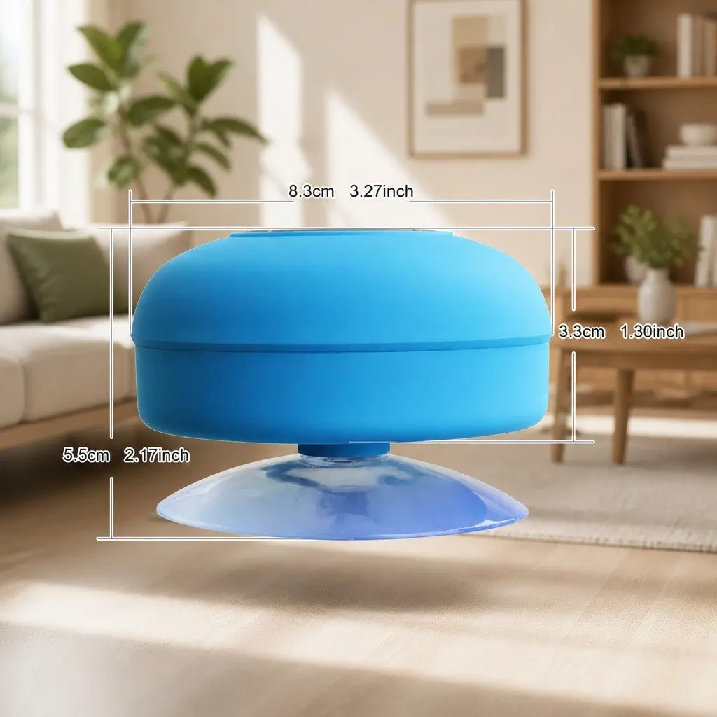 Portable Bluetooth Speaker Waterproof Black