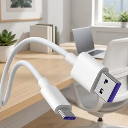 USB Type-C Fast Charging Cable Charger Cord 40W Quick Power Adapter Data