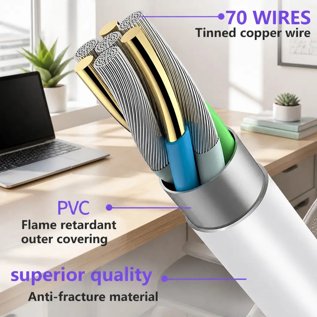 USB Type-C Fast Charging Cable 40W