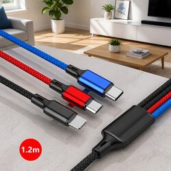USB Type-C Fast Charging Data Cable Cord for Samsung Galaxy Smartphones