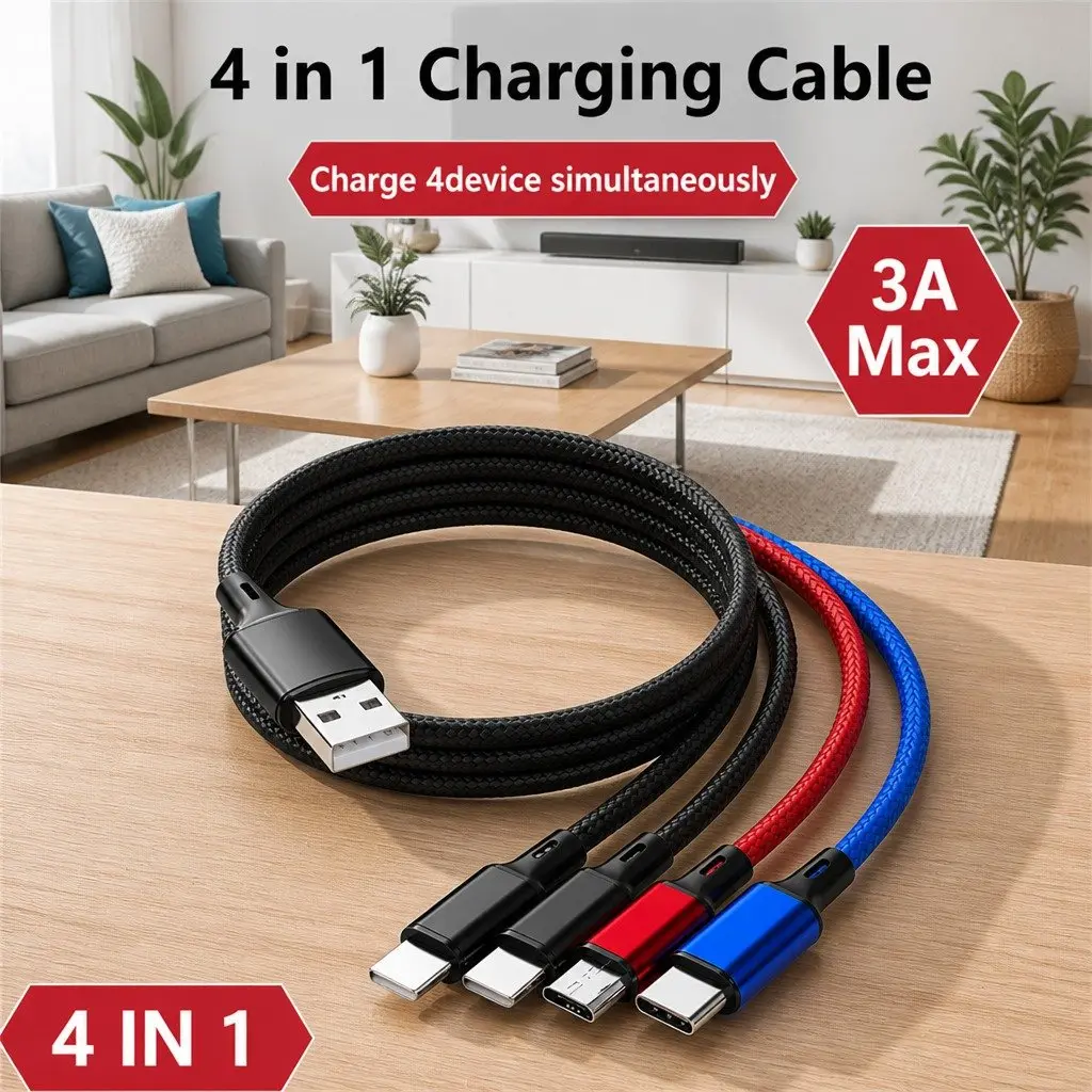 USB Type-C Fast Charging Data Cable Cord for Samsung Galaxy Smartphones