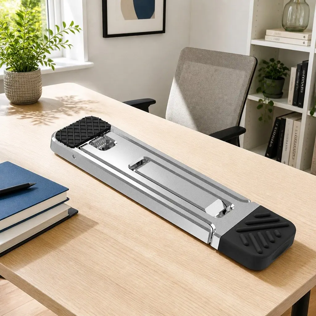 Portable Folding Metal Phone Holder Multi-Function Adjustable Mobile Stand