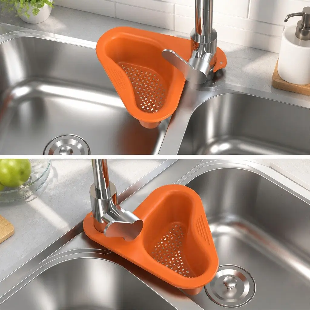 Non-Perforated Fruit Vegetable Basket for Sink