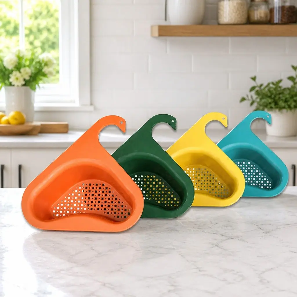 Non-Perforated Fruit Vegetable Basket for Sink