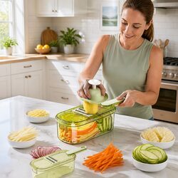 High-Quality Multi-Functional Vegetable and Fruit Slicer