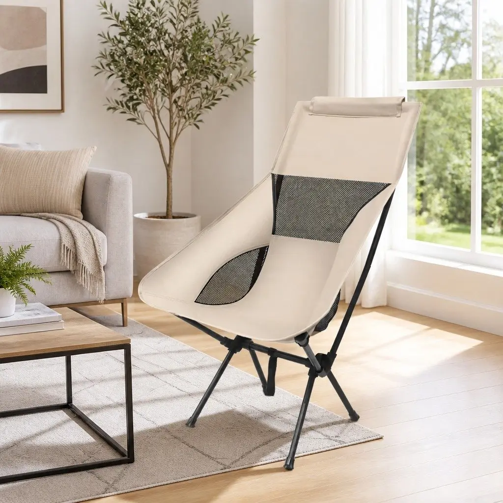 Foldable Moon Chair for Outdoor Comfort