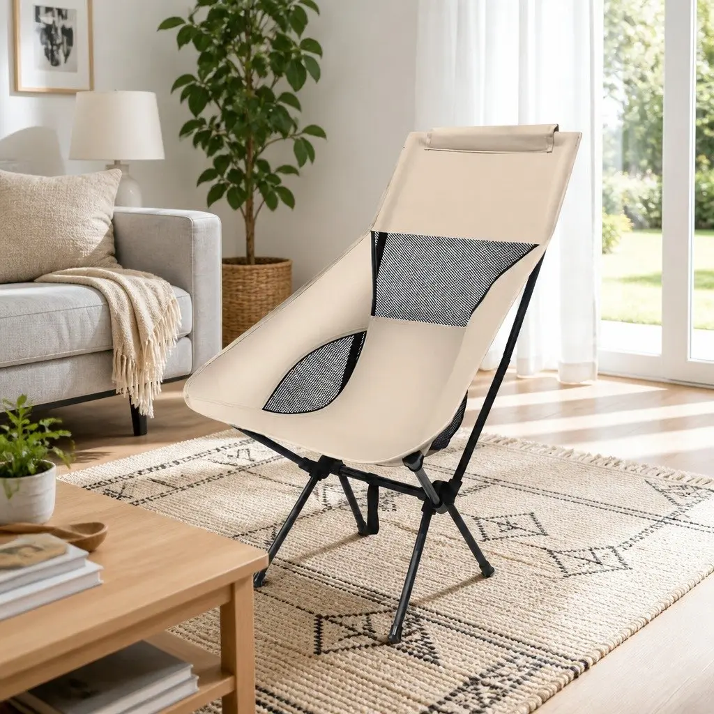 Foldable Moon Chair for Outdoor Comfort