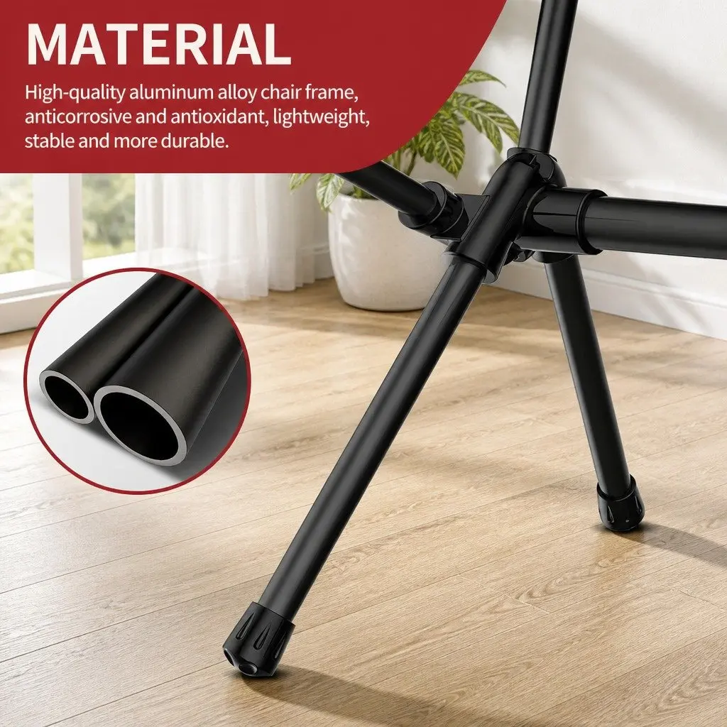Foldable Moon Chair for Outdoor Comfort