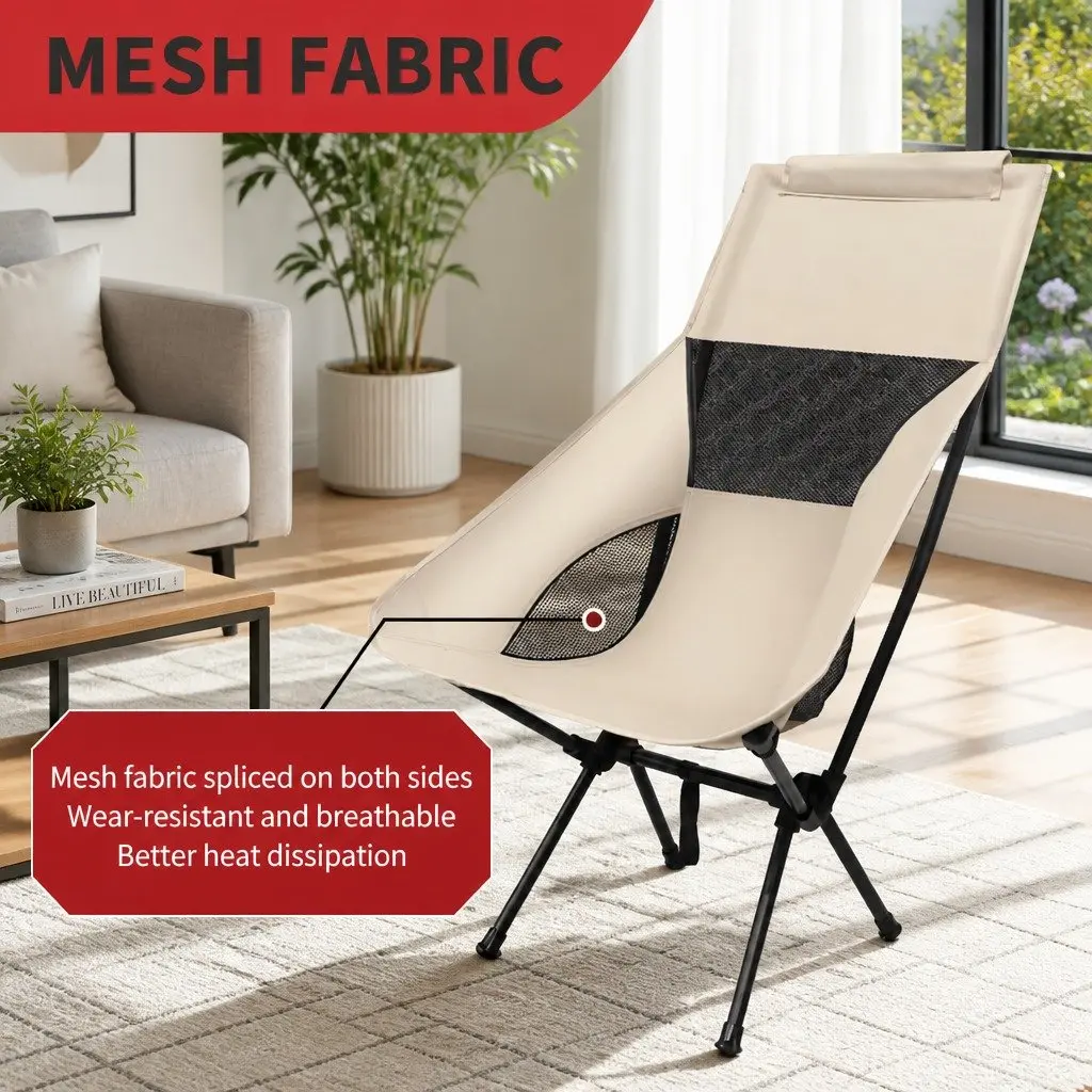 Foldable Moon Chair for Outdoor Comfort
