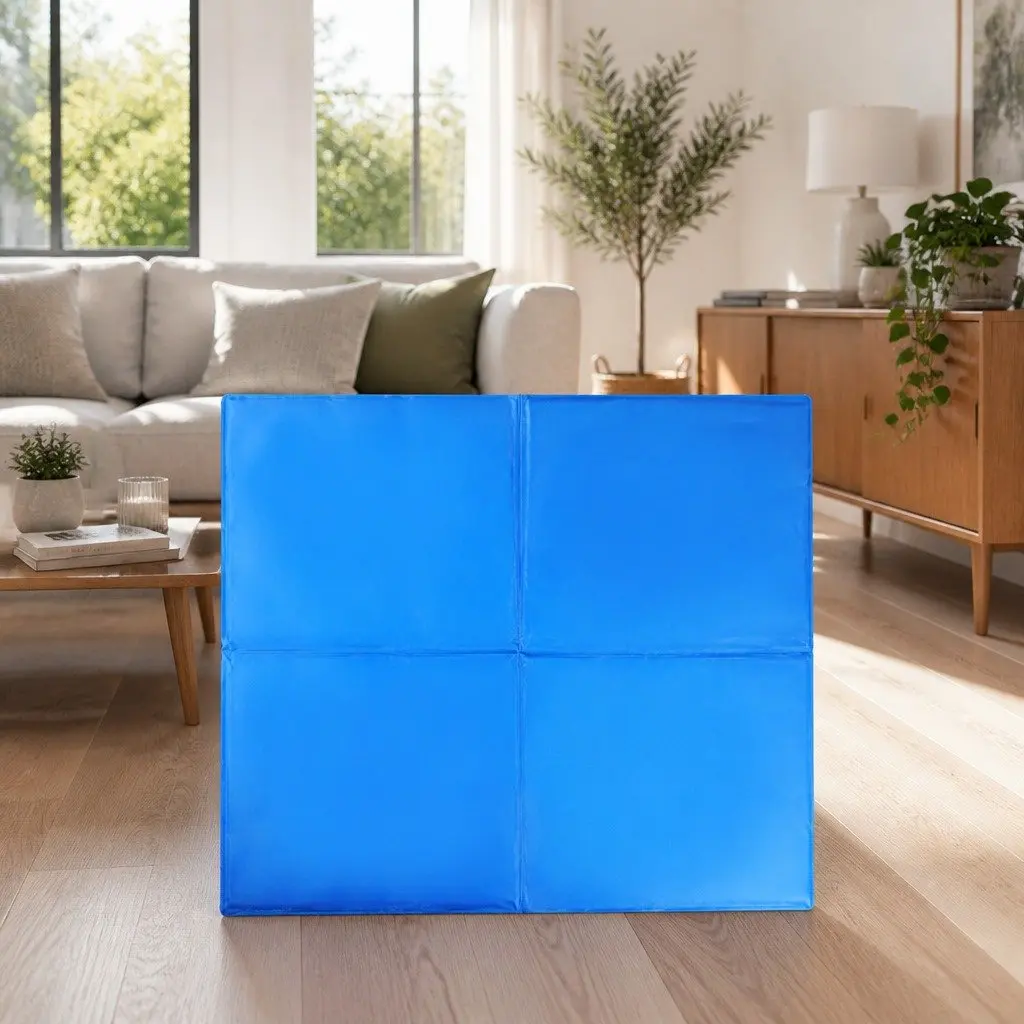 Pet Cooling Cushion Polyester XXL Blue