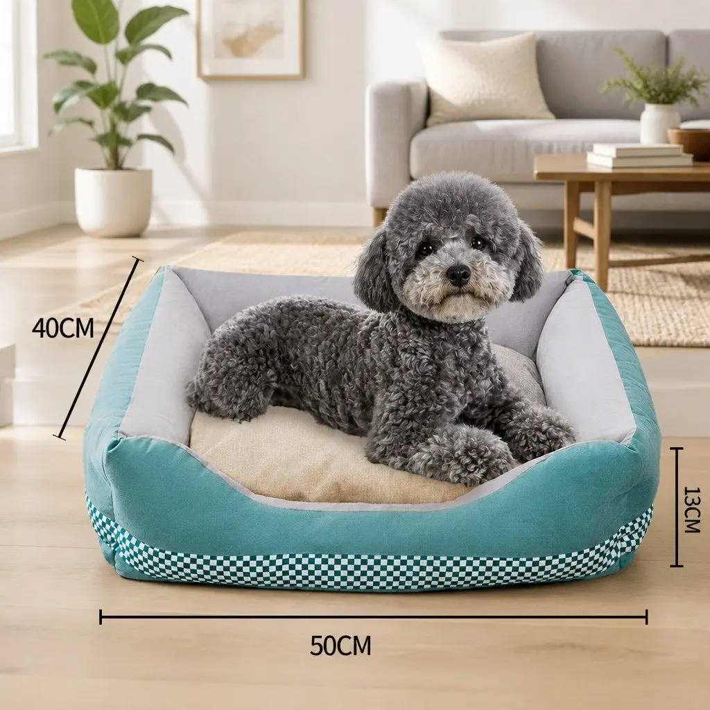 Medium Size Dog Bed with Detachable Mattress