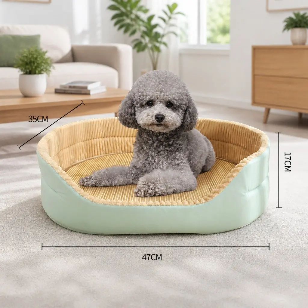 Calming Pet Bed for Dogs and Cats