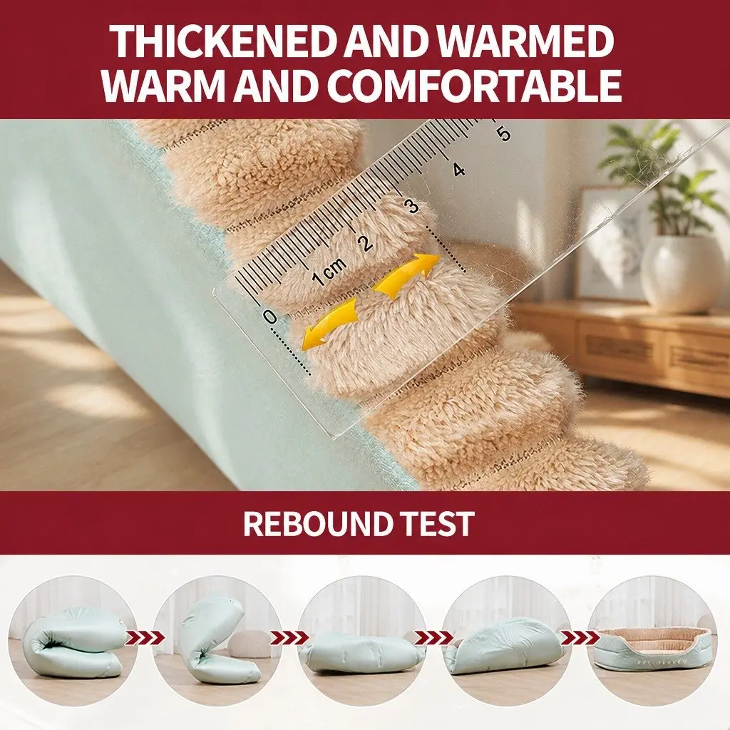 Calming Pet Bed for Dogs and Cats