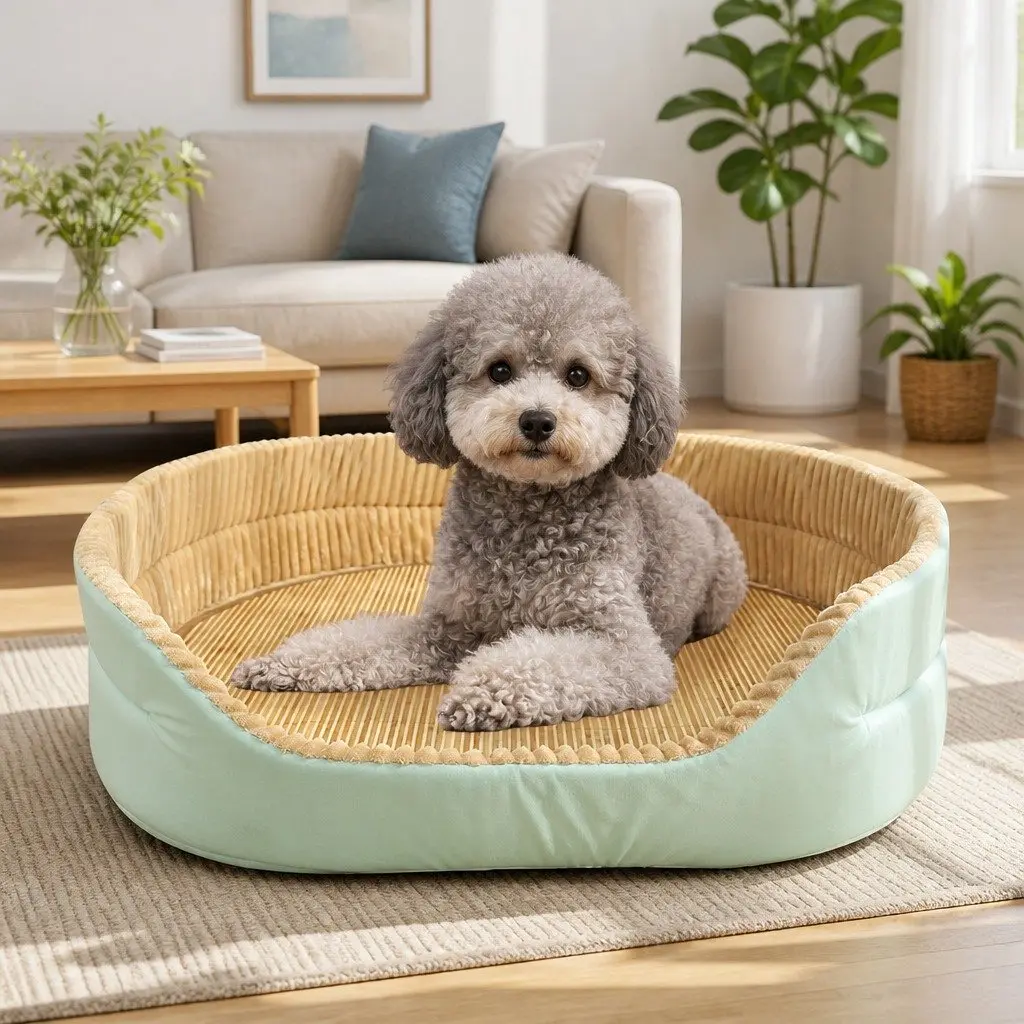 Calming Pet Bed for Dogs and Cats