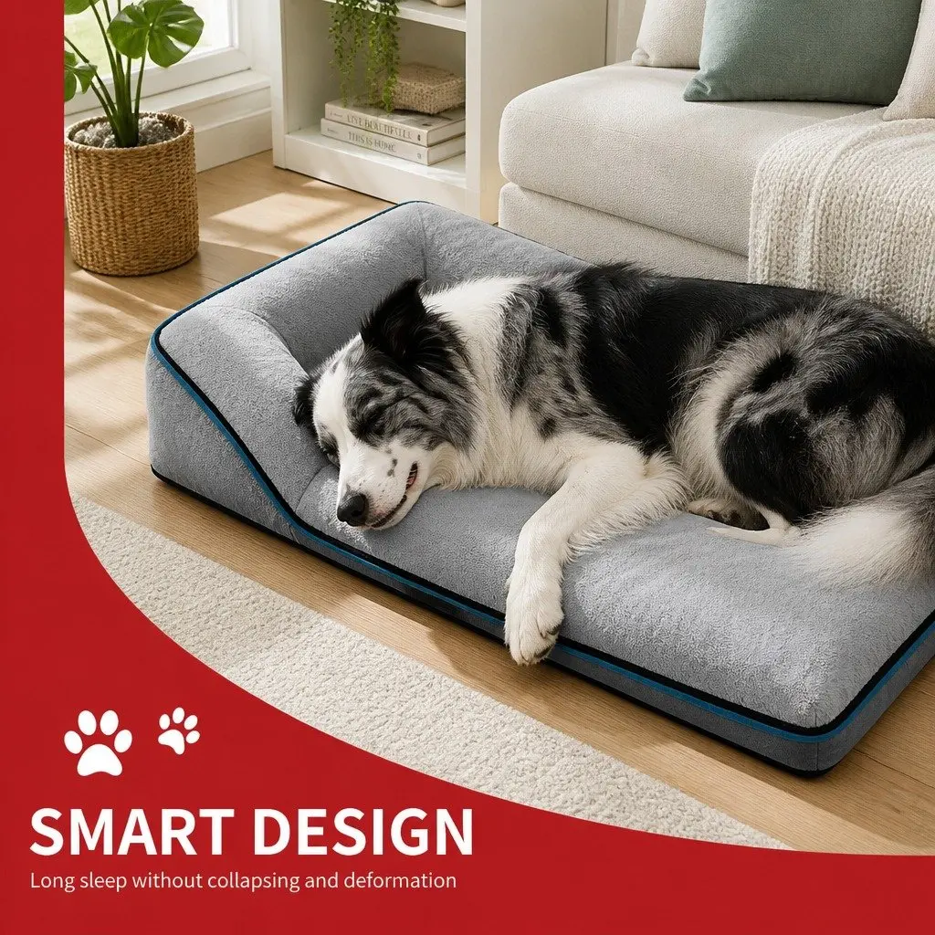 Dog Bed Tech Cloth XL Size Grey