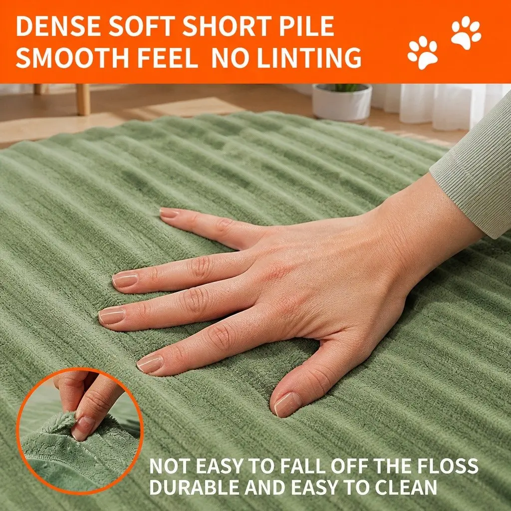 3D Semi-Enclosed Pet Bed with Avocado Cushion