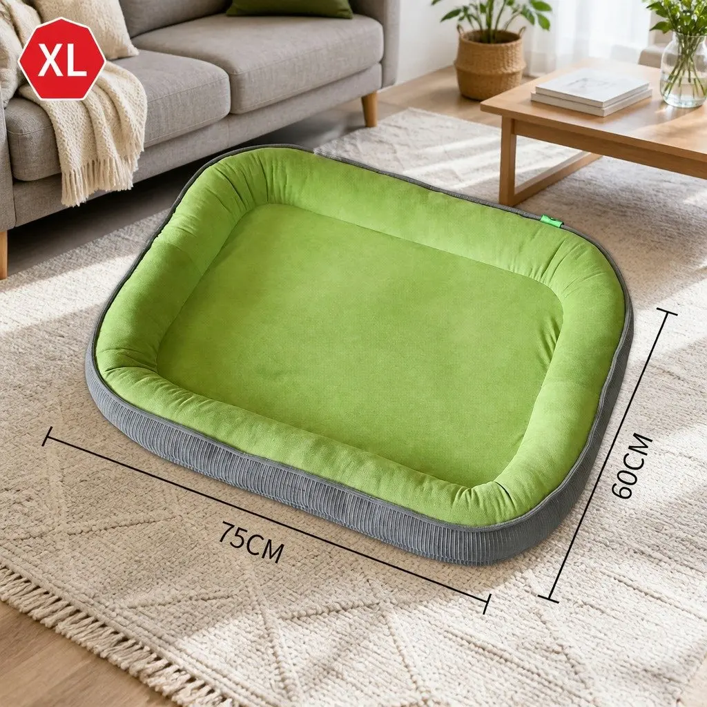 Pet Dog Cat Bed Warm Cushion Waterproof Sleeping Mat Basket House Supplies