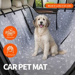 Durable Dog Car Seat Cover with Waterproof Protection