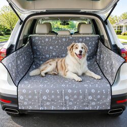 Durable Waterproof Pet Car Seat Cover with Non-Slip Backing