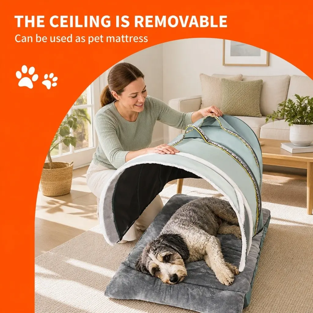 Portable Pet Tent Bed for Cats and Dogs
