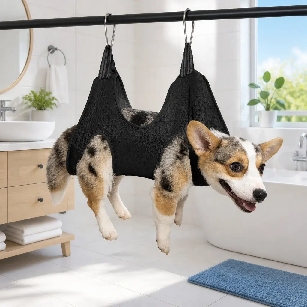 Pet Grooming Hammock for Cats and Dogs M Size