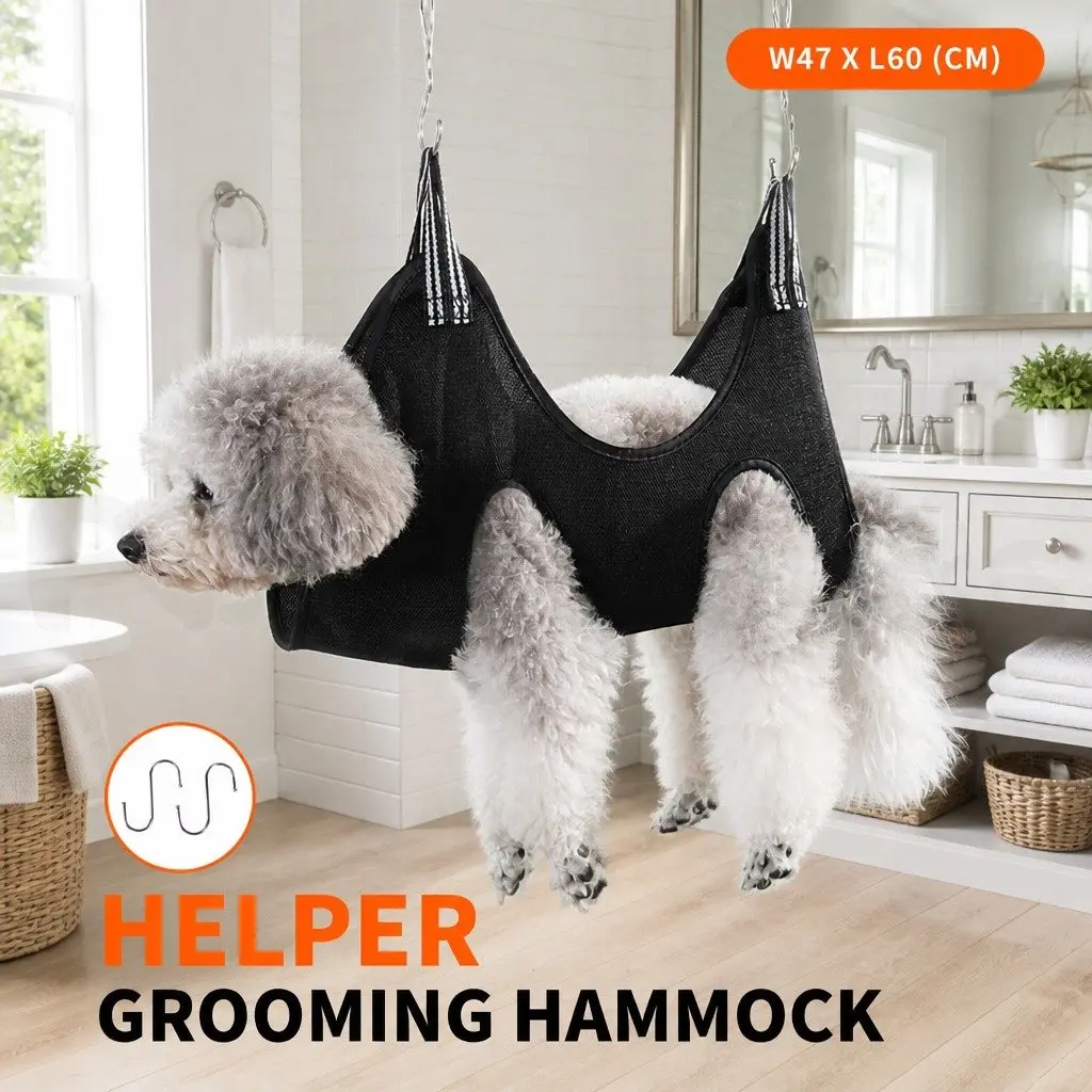 Pet Grooming Hammock for Dogs and Cats