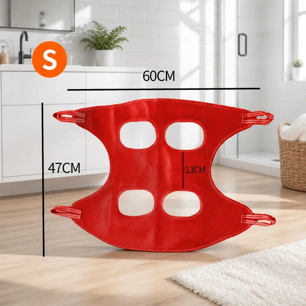 Pet Grooming Hammock Cloth 60cmX47cm Red
